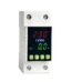 LVMA DIN rail adjustable over under voltage protector with digital voltage current display 230V single phase auto reset protection relay