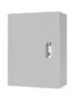 LVMA indoor wall mount cold rolled steel electrical distribution box lockable plane latch powder coated indoor power distribution enclosure