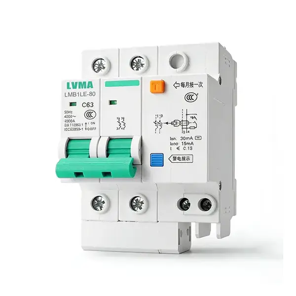 LMB1LE-80 RCBO 2P 6KA 63A